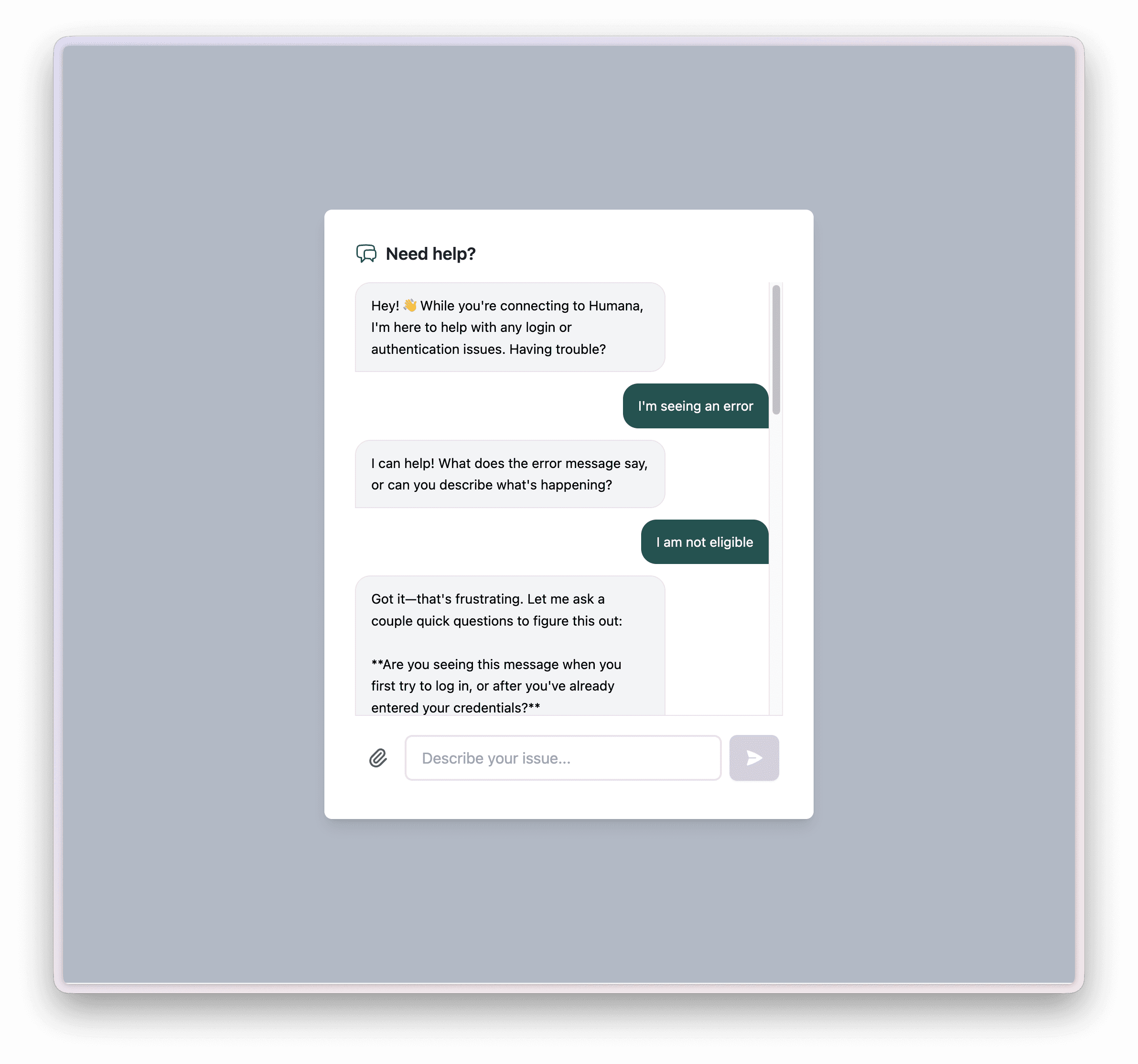 Flexpa Link chat assistant
