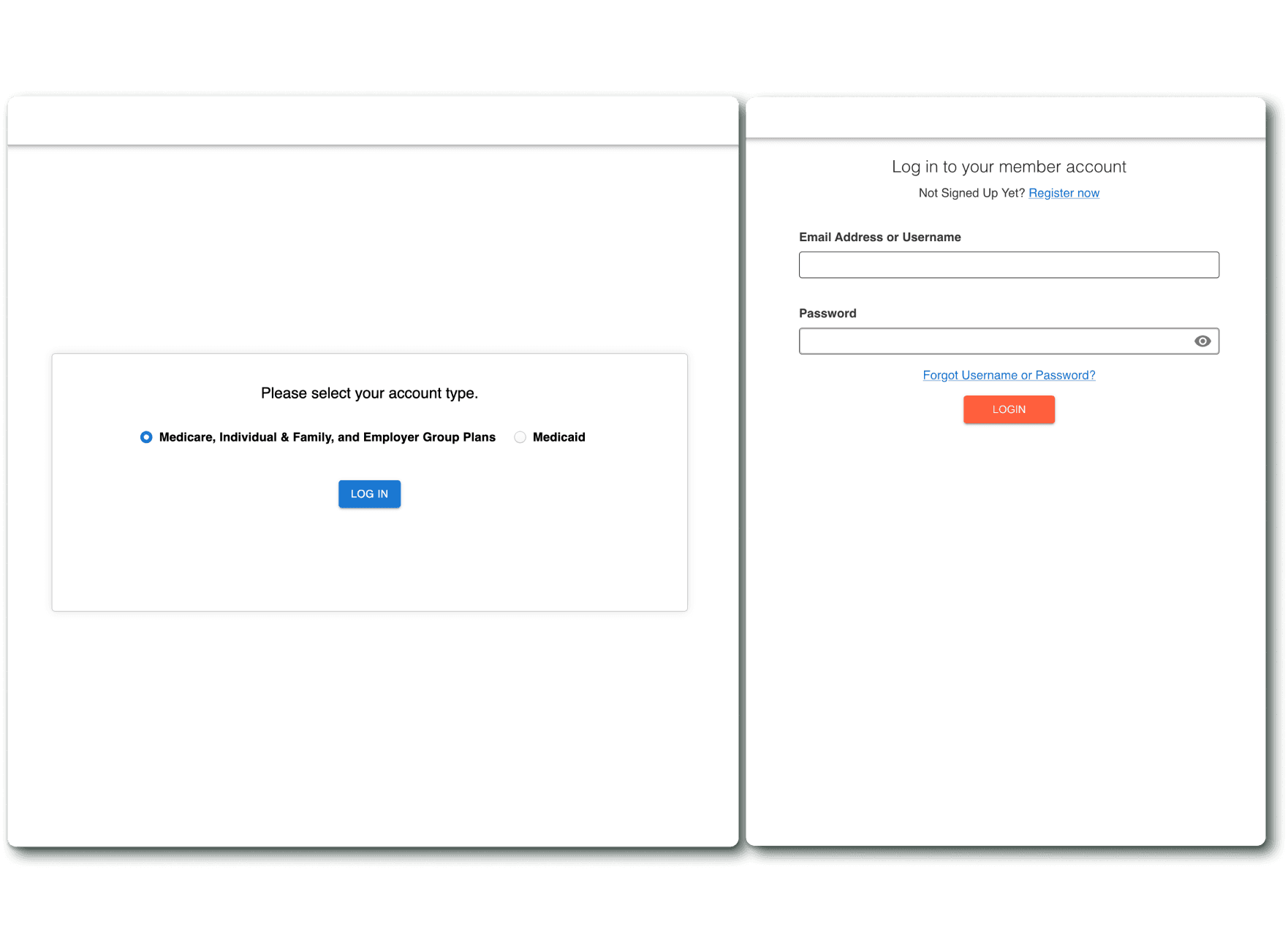 Flexpa Link Anthem login modal