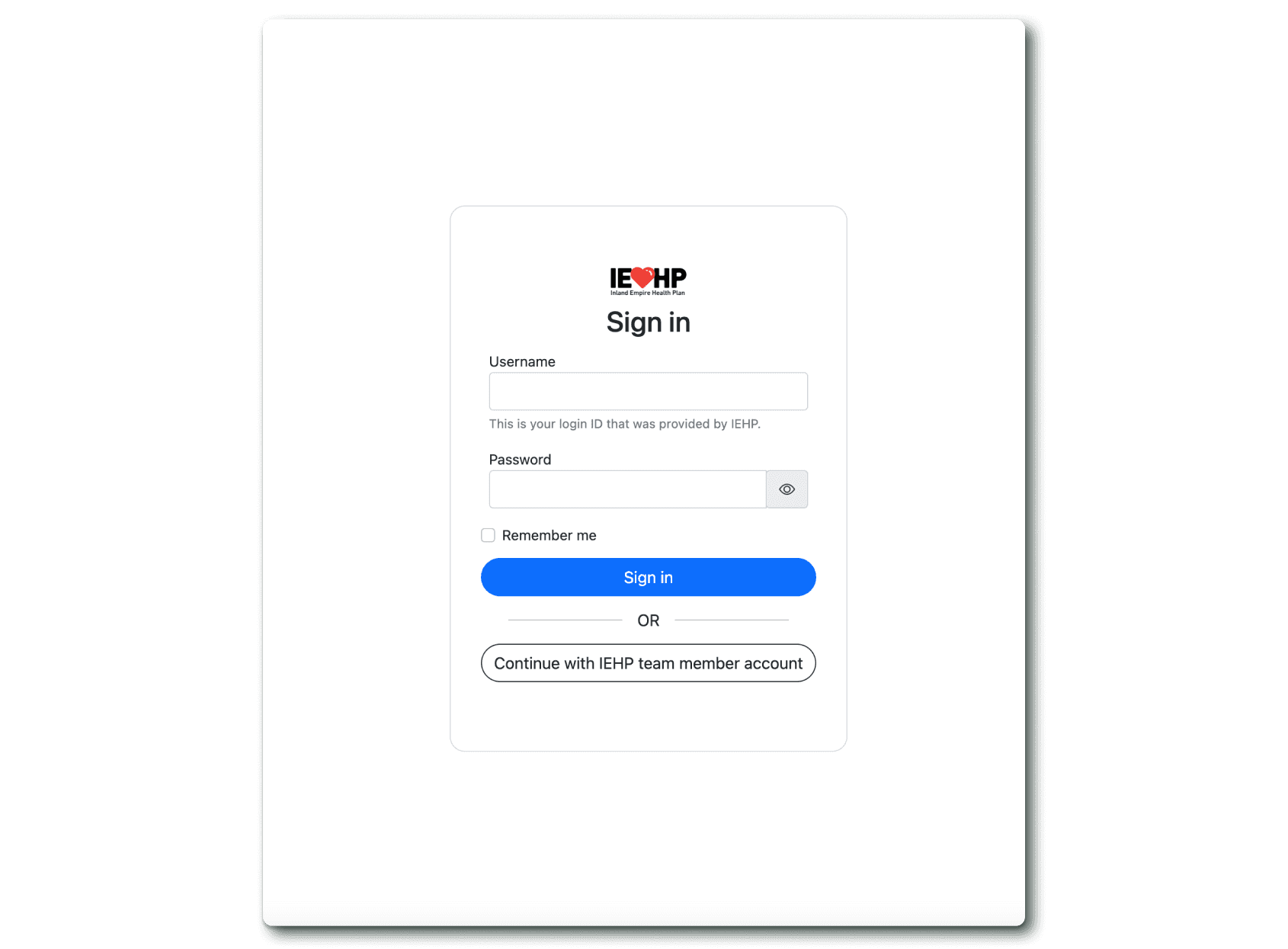 Flexpa Link Inland login modal