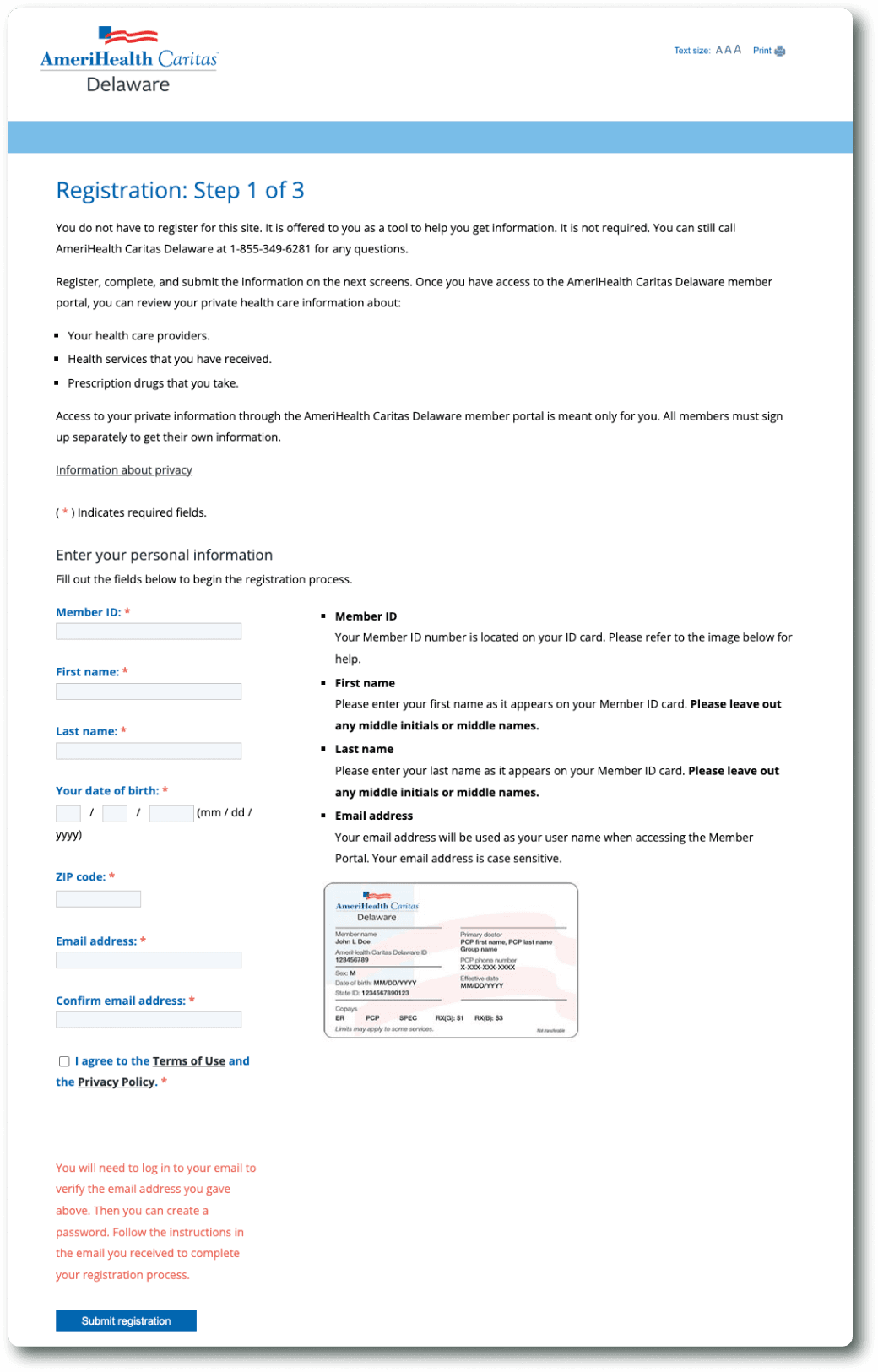 Flexpa Link Ameri registration modal