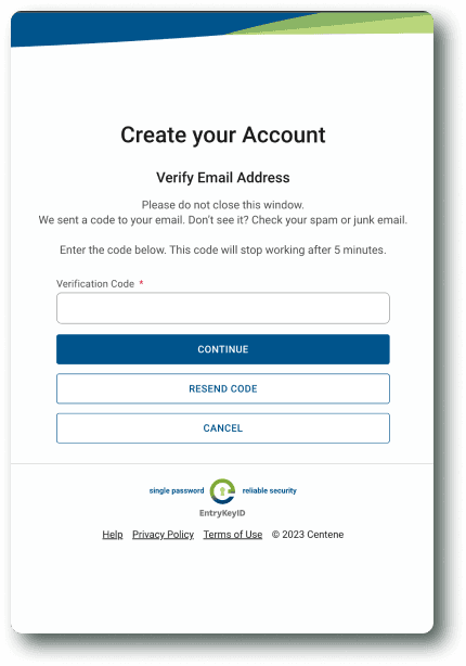 Flexpa Link Centene registration modal 3