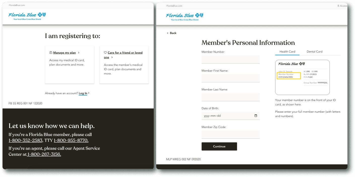 Flexpa Link Florida registration modal