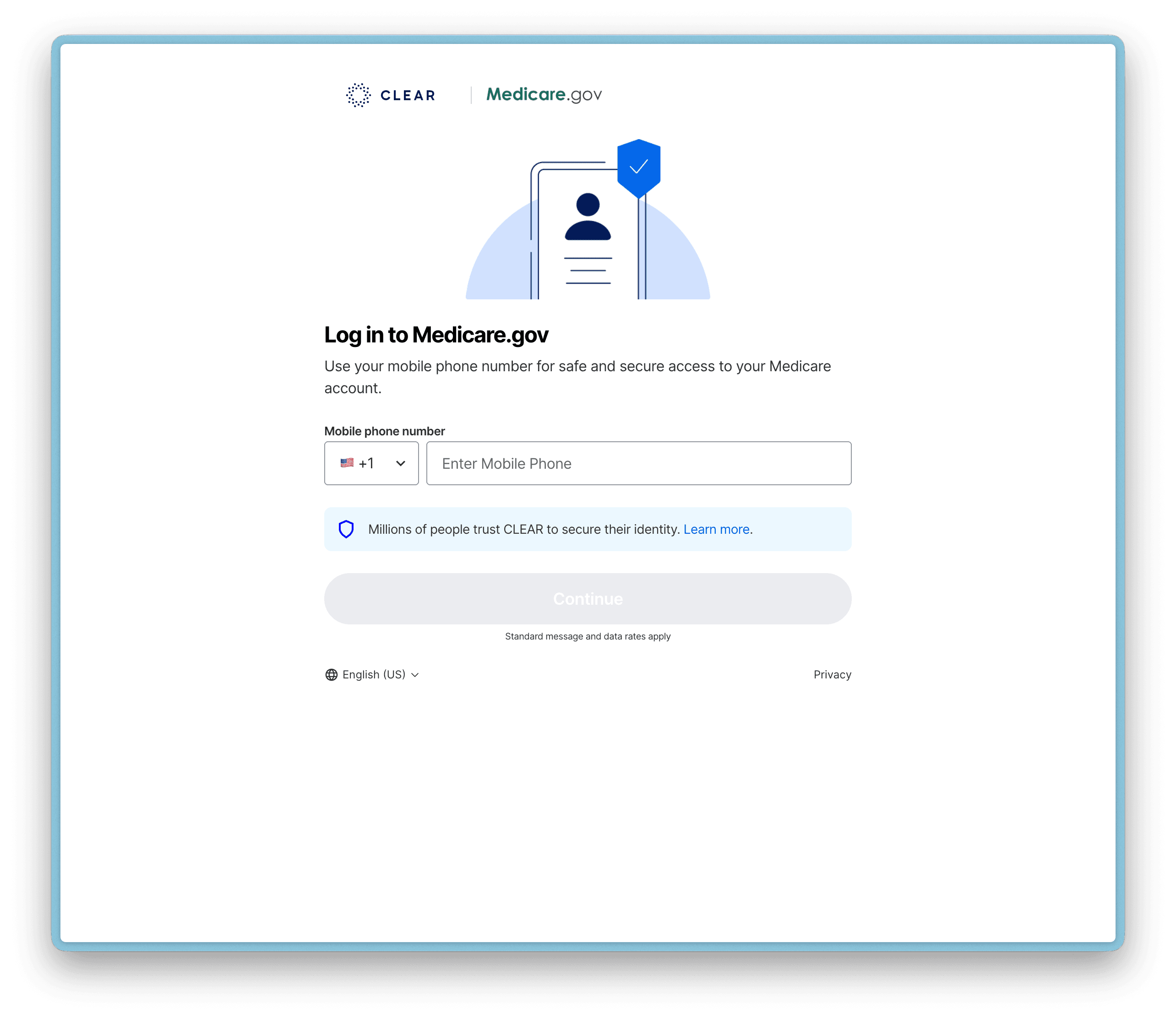 Medicare CLEAR login