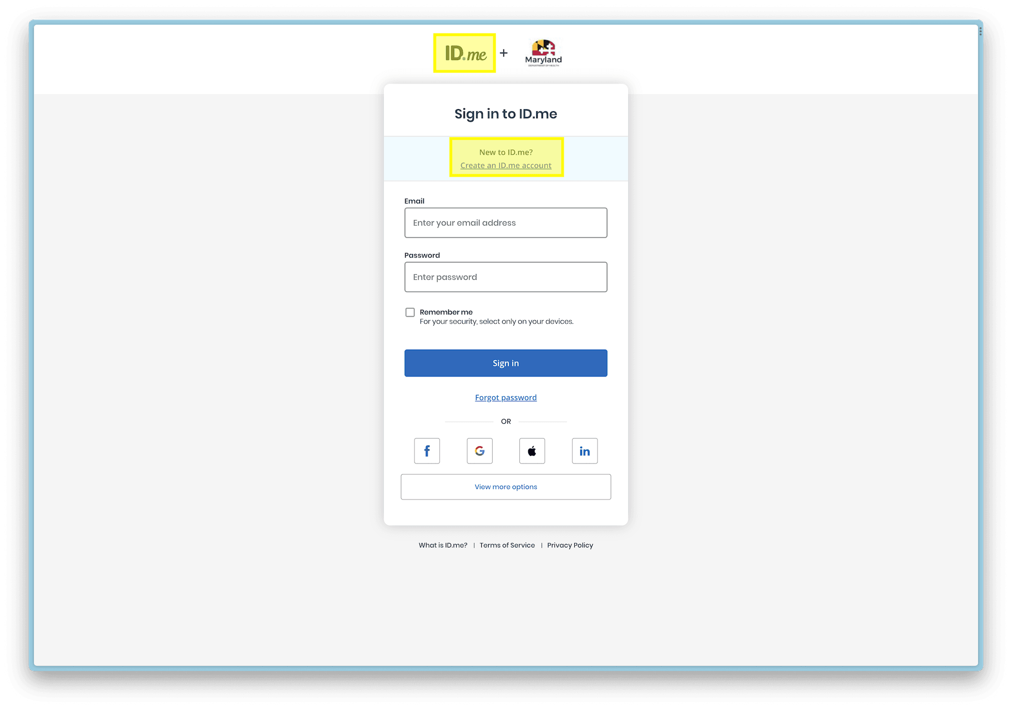 ID.me Identity Provider